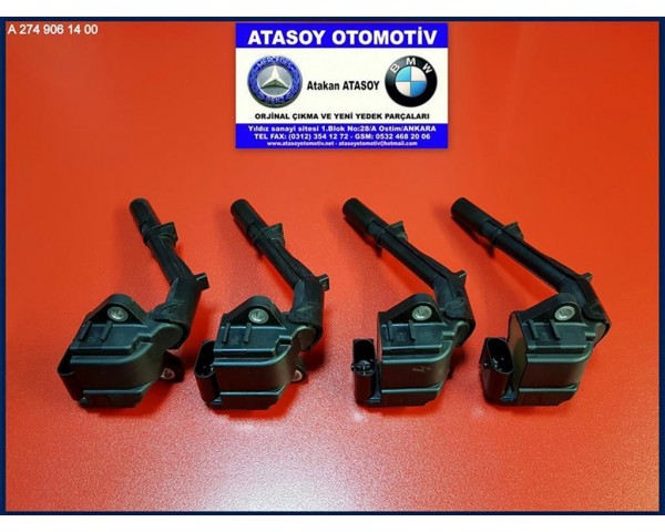 MERCEDES W205 C180 BOBİN 2749061400 2749060600 , 2749060700 , 2709060100 2709060500 . 2741590142 A2749061400 A2749060600 A2749060700 A2709060100 A2709060500 A2741590142 A 274 906 14 00 A 274 906 06 00